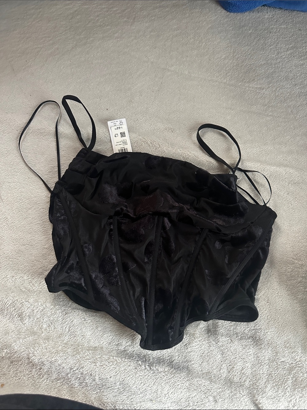 Garage Corset Crop Top